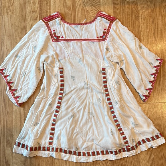 Free People tulum embroidery smock dress - Picture 4 of 6